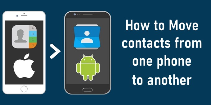 How to Move contacts from one phone to another हिंदी में